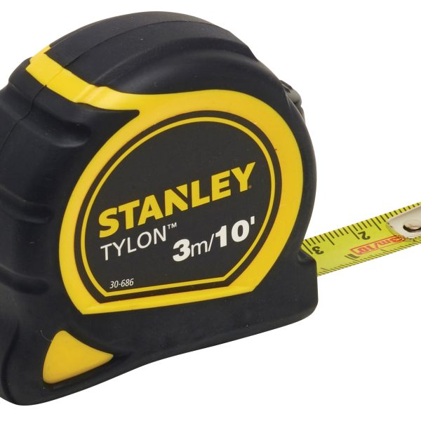 STANLEY® Hand Tools Tylon™ Pocket Tape 3m/10ft (Width 13mm) Loose