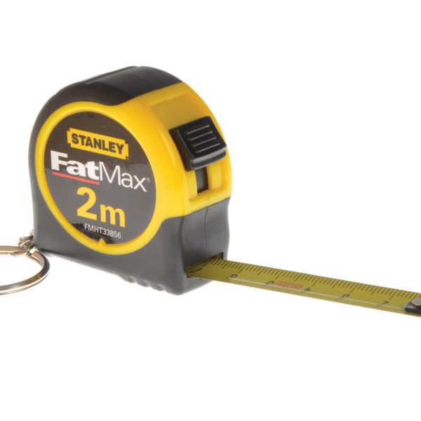 STANLEY® Hand Tools Key Ring Tape 2m (Width 13mm)