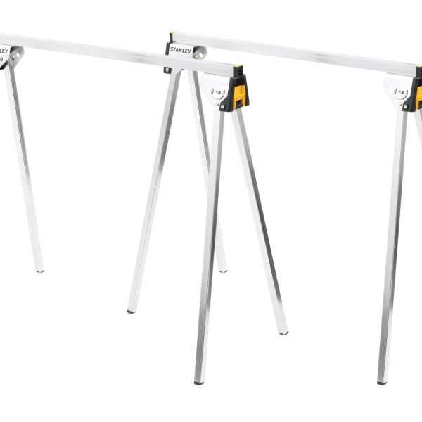 STANLEY STST81337-1 Essential Metal Sawhorses (Twin Pack)