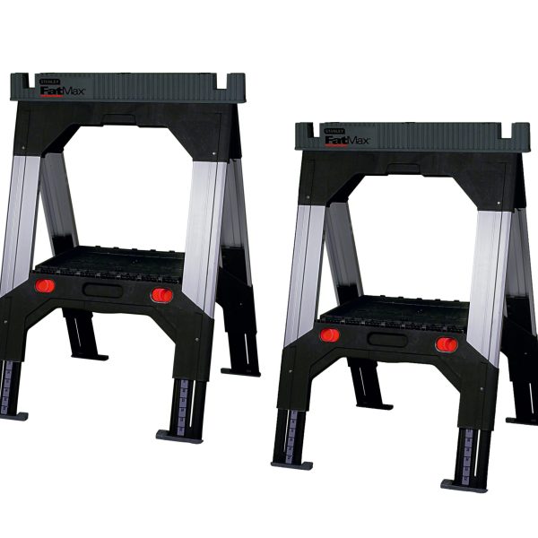 STANLEY 1-92-980 FatMax® Telescopic Sawhorses (Twin Pack)