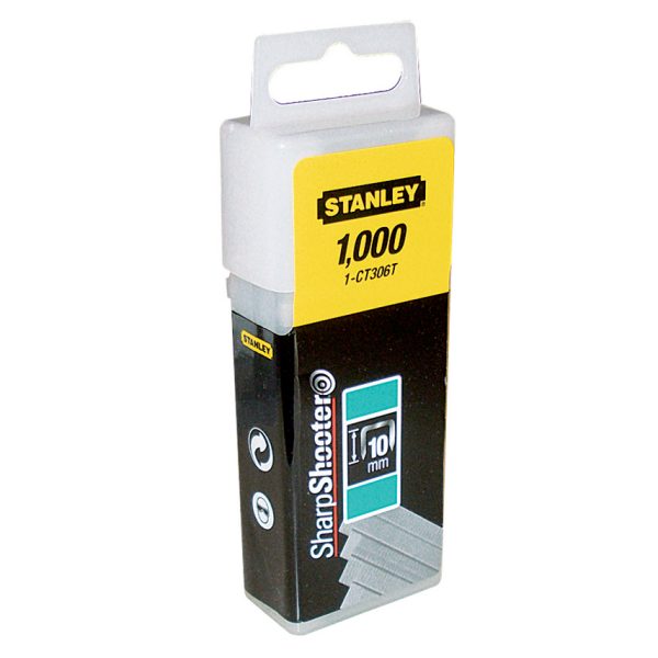 Flat Narrow Crown Staples 12mm CT308T Pack 1000