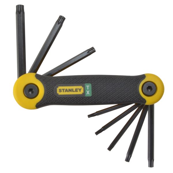 STANLEY® Hand Tools TORX Key Folding Set of 8 (TX9-TX40)