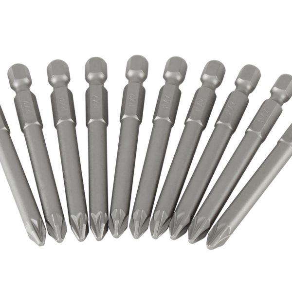 STANLEY® Pozidriv Power Bits PZ2 x 70mm (Box 10)