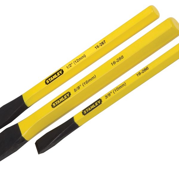 STANLEY® Hand Tools Cold Chisel Kit 3 Piece