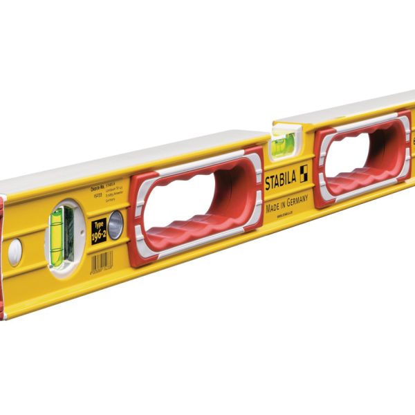 STABILA 196-2-60 Spirit Level 3 Vial 15233 60cm