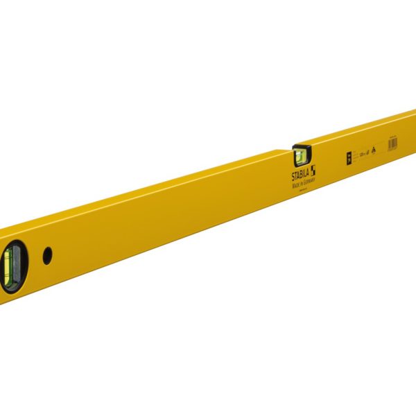STABILA 70-120 Single Plumb Spirit Level 2 Vial 120cm