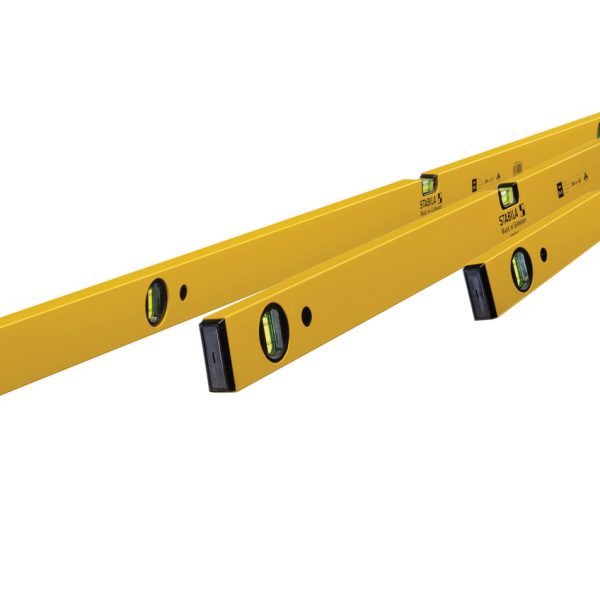 STABILA 70-2 Double Plumb Spirit Level Pack 60cm  120cm & 180cm