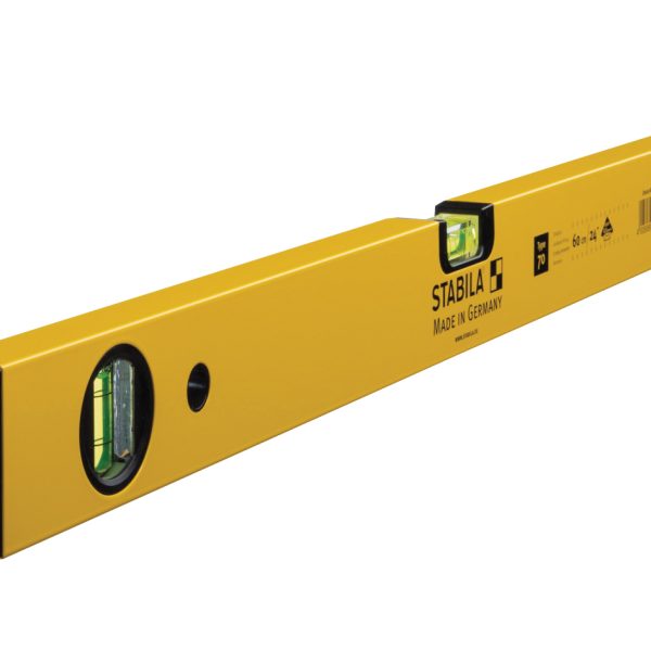 STABILA 70-60 Single Plumb Spirit Level 2 Vial 60cm