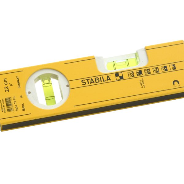 STABILA 70TM Torpedo Level 22cm Magnetic Base