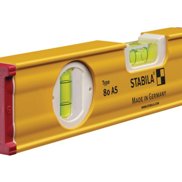 STABILA 80 AS Spirit Level 2 Vial 19565 20cm
