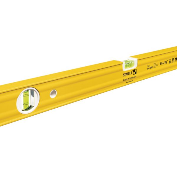 STABILA 80 ASM Magnetic Spirit Level 2 Vial 19178 60cm