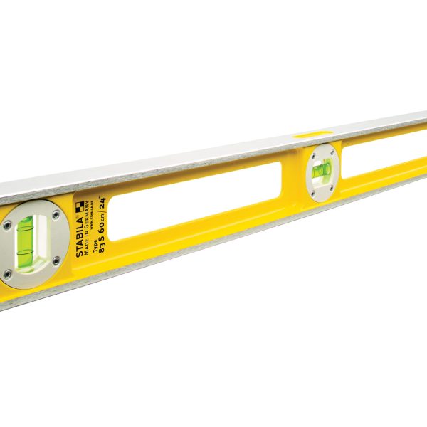 STABILA 83S Level Double Plumb 3 Vial 2544 60cm