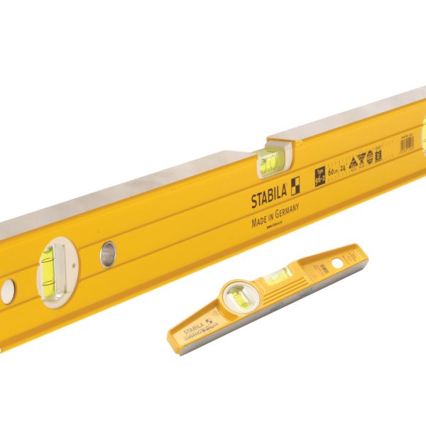 STABILA 96-2-120 Spirit Level & 81 S REM Level Pack