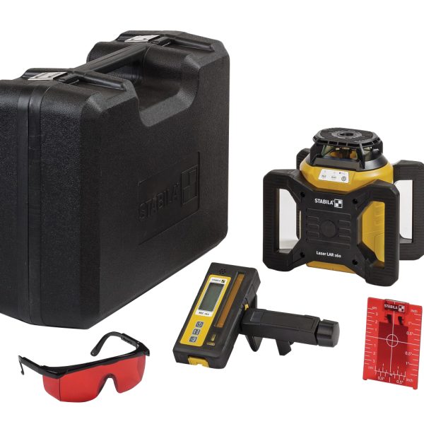 STABILA LAR 160 Rotation Laser Set, 5 Piece