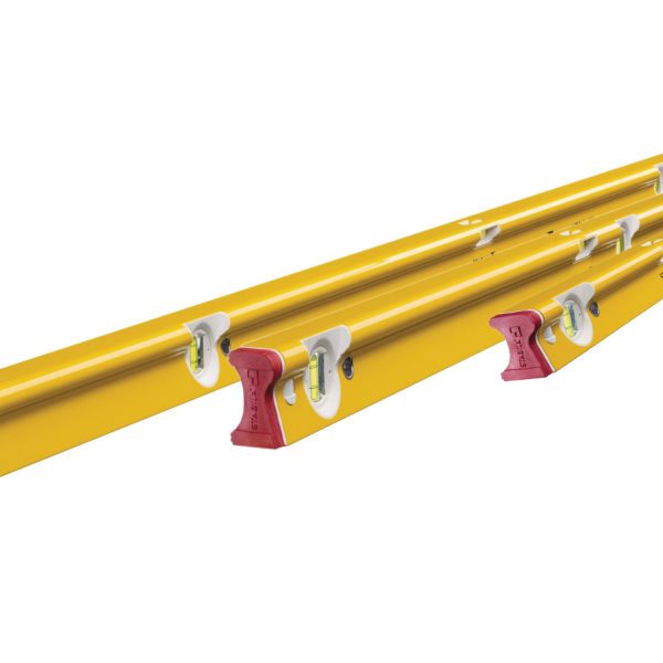 STABILA R-Type 300 Spirit Level Set  3 Piece (61 122 & 183cm)