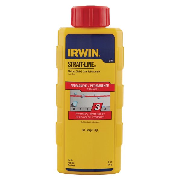 IRWIN® STRAIT-LINE® Chalk Refill Red 227g (8oz)