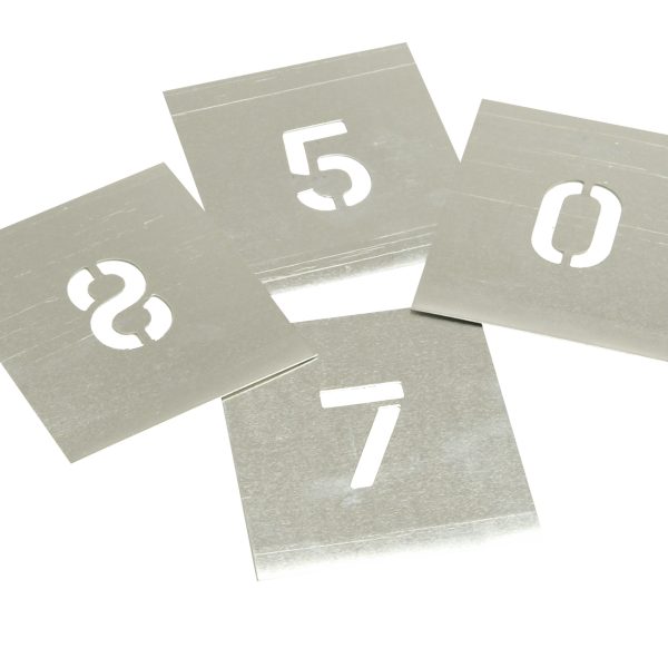 STENCILS Set of Zinc Stencils - Figures 6in