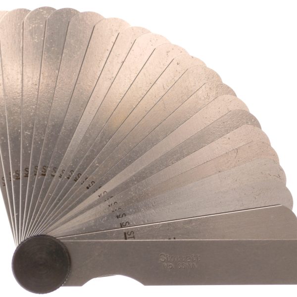 STARRETT 66MA Feeler Gauge 20 Piece Set 0.05-1mm