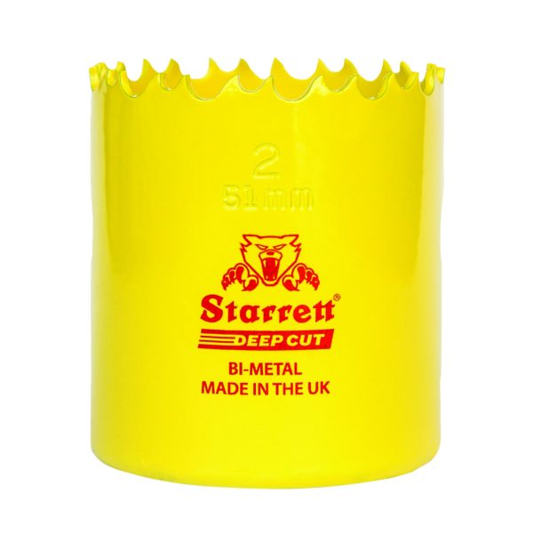 STARRETT DCH068M Deep Cut Bi-Metal Holesaw 68mm