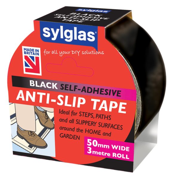 SYLGLAS Anti-Slip Tape 50mm x 3m Black