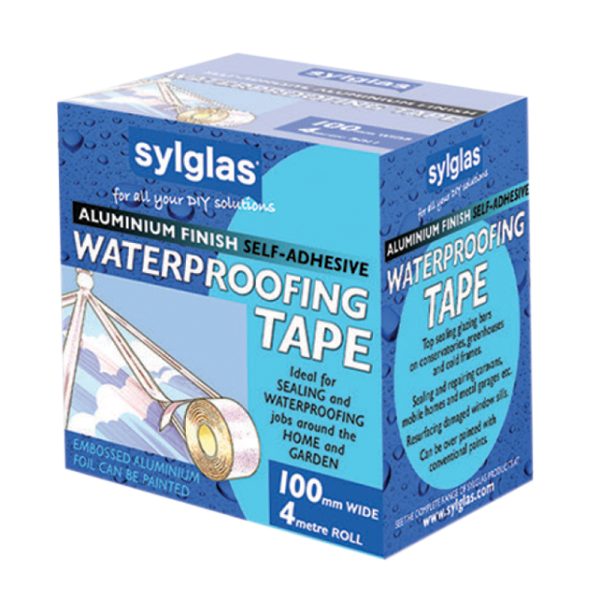 Aluminium Finish Waterproofing Tape 100mm x 4m