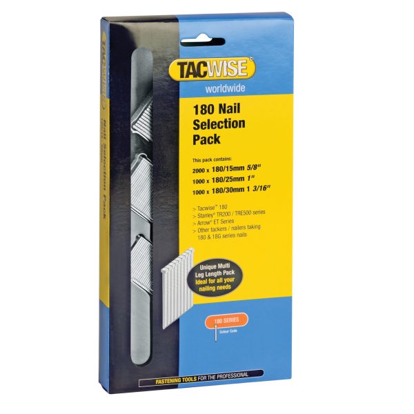 180 18 Gauge Nail Selection Pack 4000