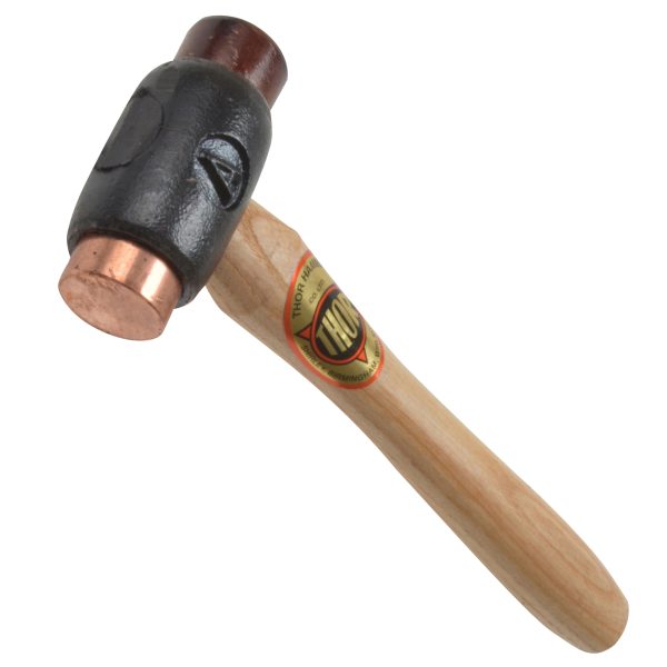 THOR 208 Copper / Hide Hammer Size A (25mm) 355g