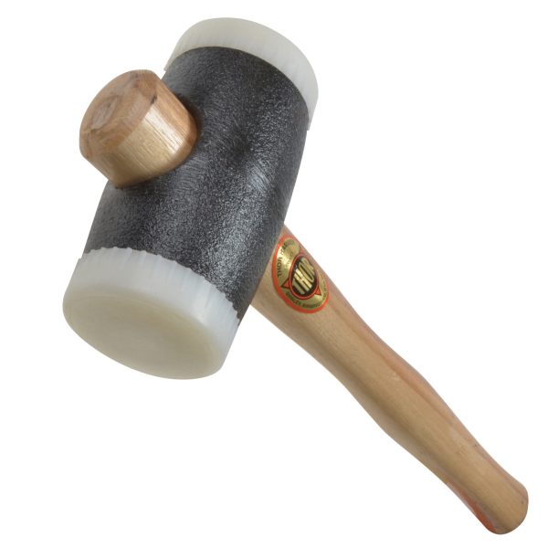 THOR 720N Nylon Hammer Wood Handle 63mm with Cast Iron Head 2200g