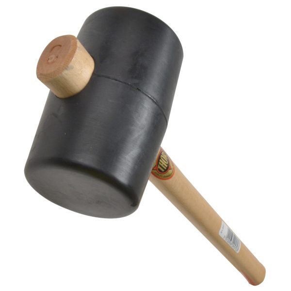 THOR 957 Black Rubber Mallet 90mm 1200g