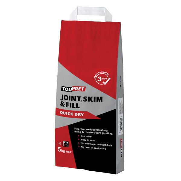 TOUPRET FGBJSR05GB Quick Dry Joint Skim & Fill 5kg