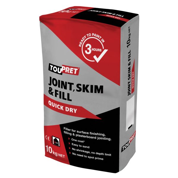 TOUPRET FGBJSR10GB Quick Dry Joint Skim & Fill 10kg