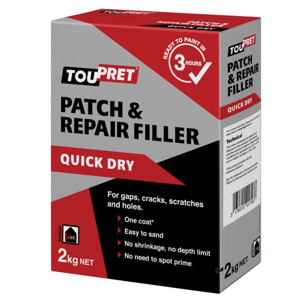 TOUPRET FGREB02GB Quick Dry Patch & Repair 2kg