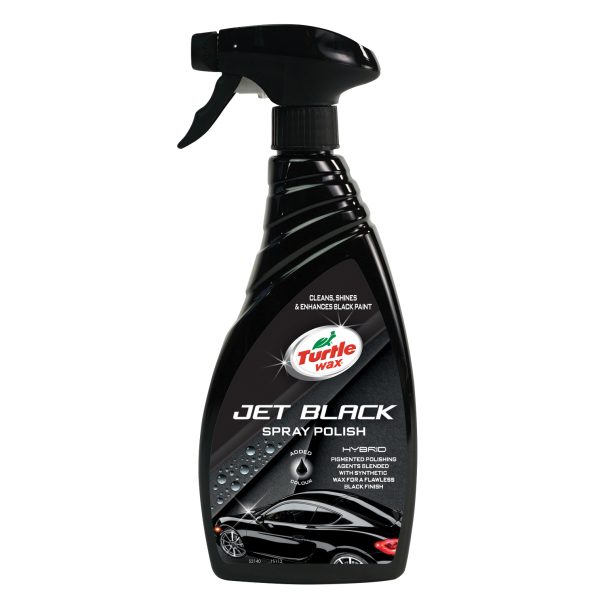 Jet Black Spray Polish 500ml