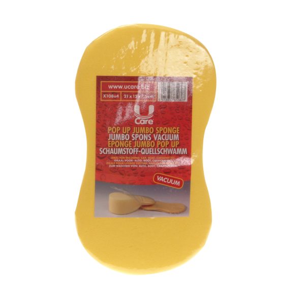 Pop-up Jumbo Sponge - Vacuum Packed