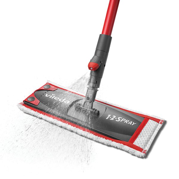 1-2 Spray Mop Head & Handle
