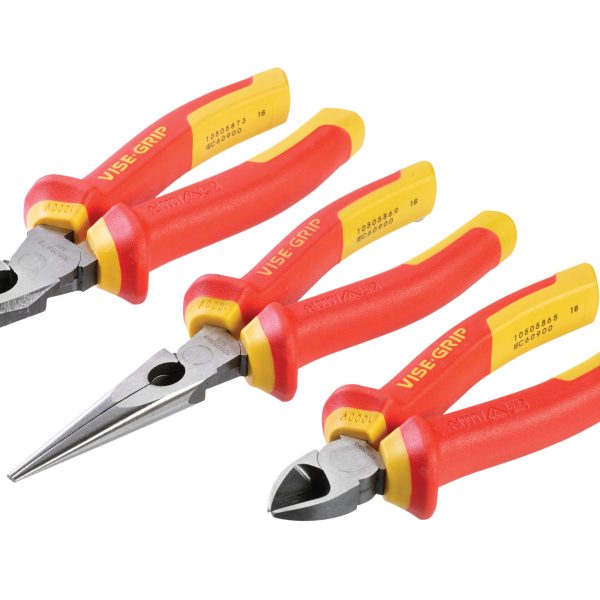 IRWIN® VISE-GRIP® VDE Pliers Set, 3 Piece
