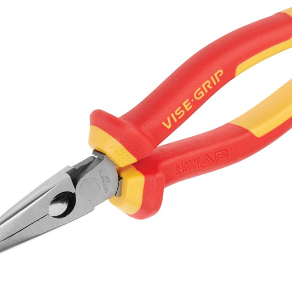 IRWIN® VISE-GRIP® High Leverage VDE Bent Nose Pliers 200mm (8in)