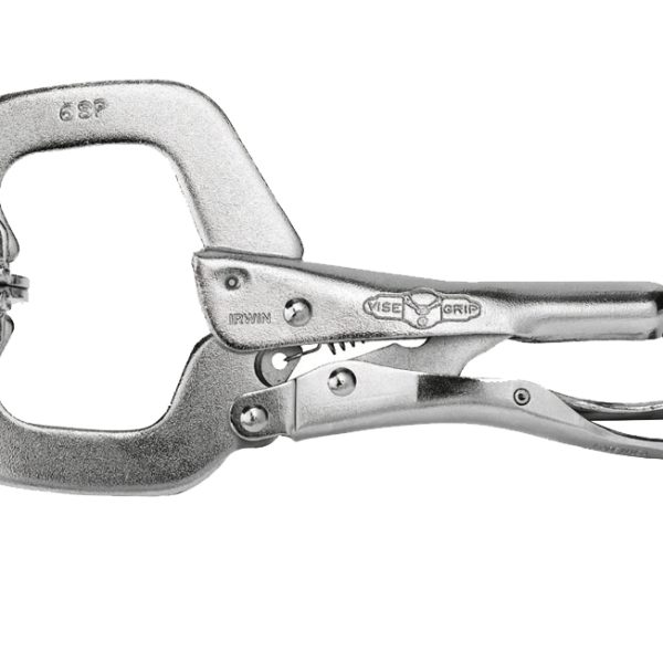 IRWIN® VISE-GRIP®  6SP Locking C-Clamp Swivel Pad 150mm (6in)