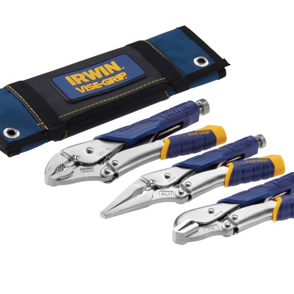 IRWIN® VISE-GRIP® Fast Release™ Locking Pliers Set of 3 7R  9LN & 10WR