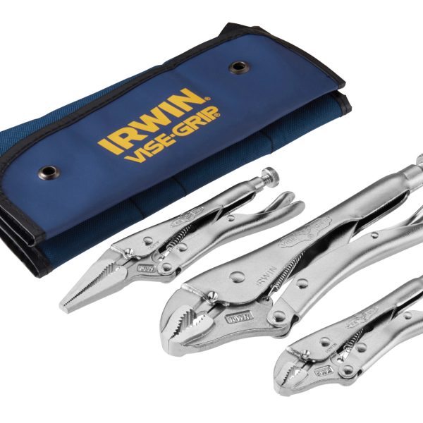 IRWIN® VISE-GRIP® TVG73 Locking Pliers Set, 3 Piece