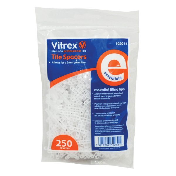 VITREX Essential Tile Spacers 5mm (Pack 250)