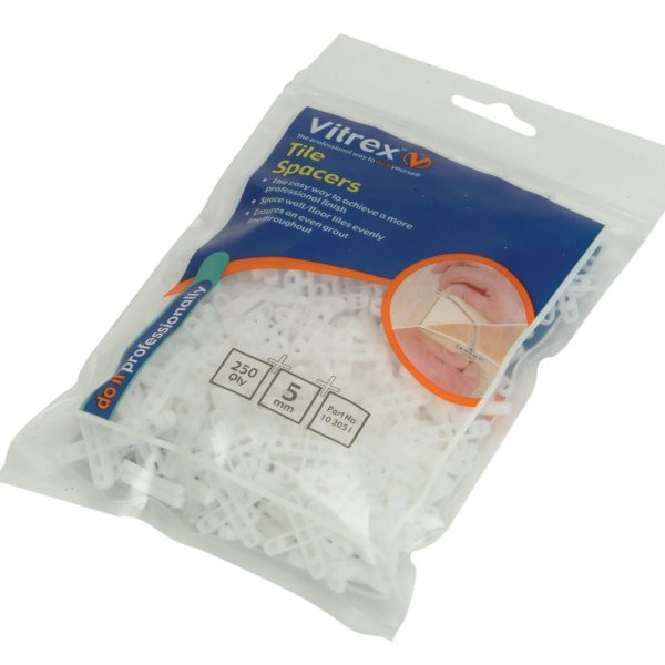 VITREX Floor Tile Spacers 4mm (Pack 250)