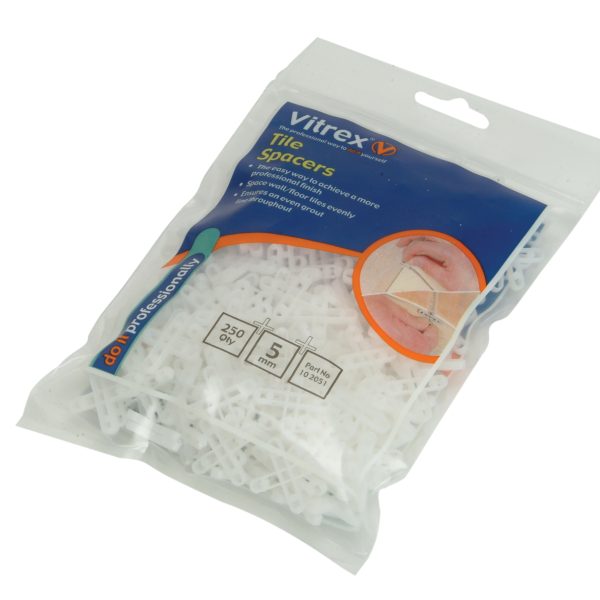 VITREX Floor Tile Spacers 5mm (Pack 250)