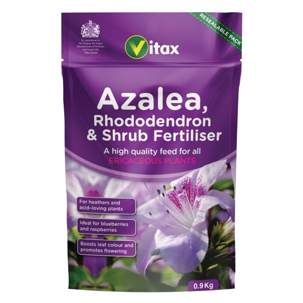 Azalea, Rhododendron & Shrub Fertilizer 0.9kg Pouch
