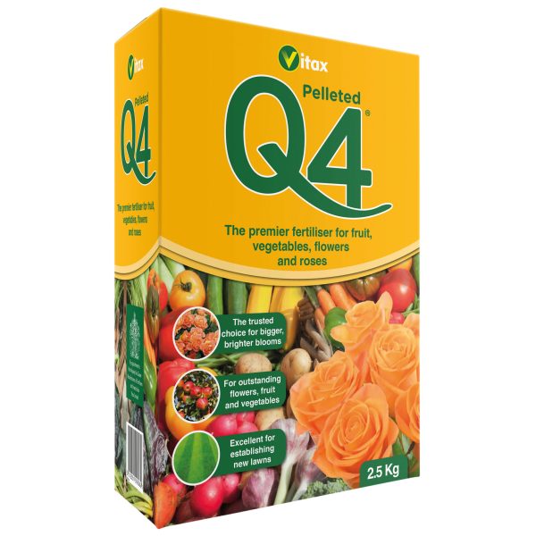 Q4 Pelleted Fertilizer 0.9kg Box