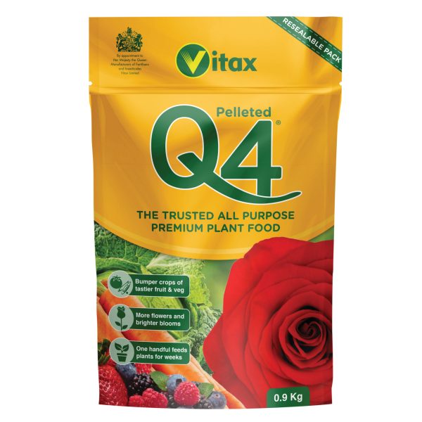 Q4 Pelleted Fertilizer 0.9kg Pouch
