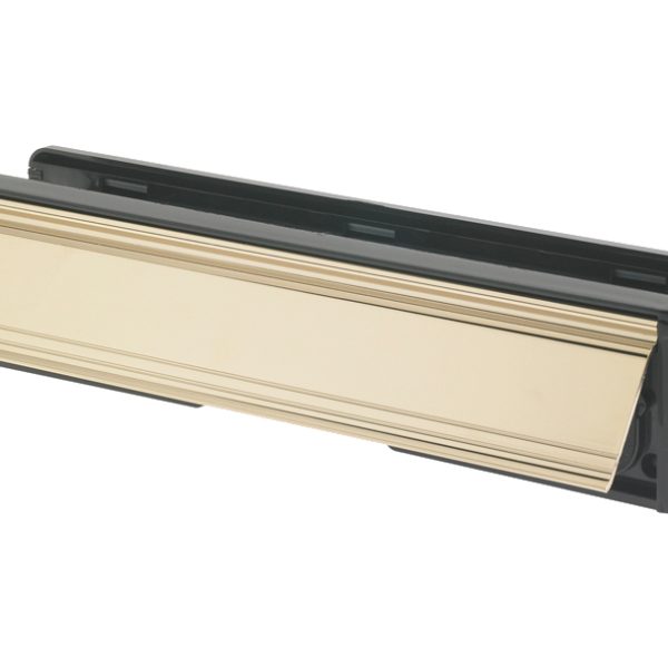 YALE LOCKS Letter Plate PVD Gold (Visi-Packed) 300mm (12in)