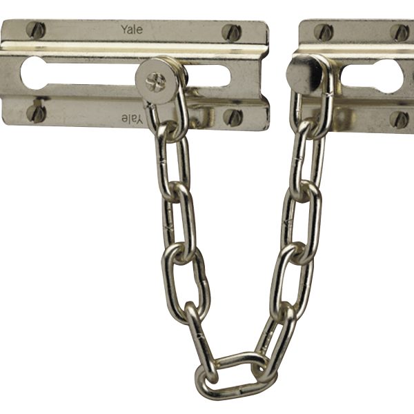 YALE LOCKS P1037 Door Chain Chrome Finish
