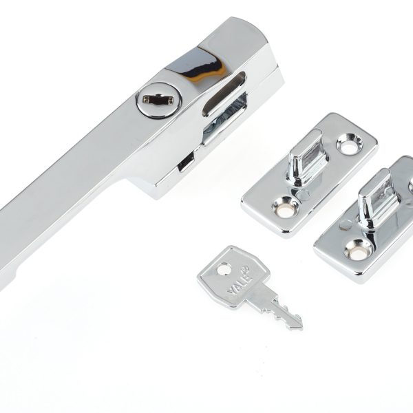 YALE LOCKS P115CH Lockable Window Handle Chrome Finish
