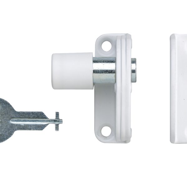 YALE LOCKS P123 Sash Window Presslock White